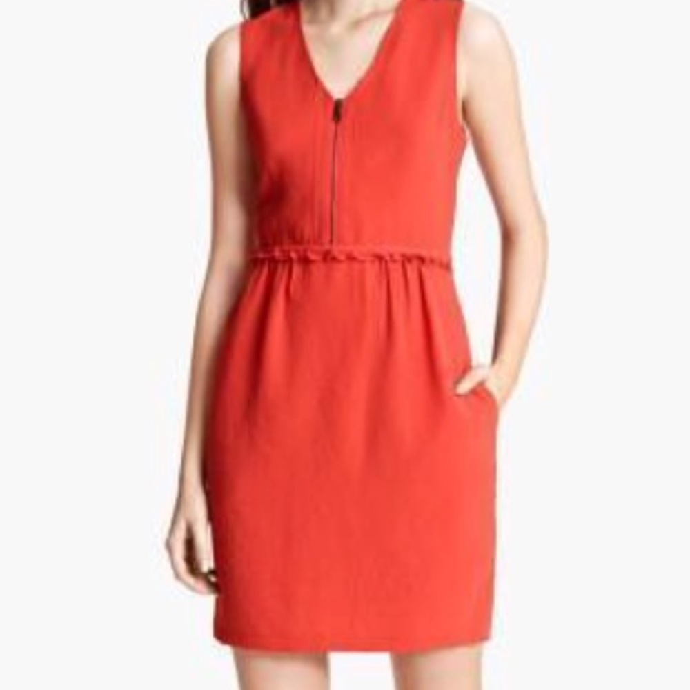 Burberry Brit Ruffle Dress w Pockets